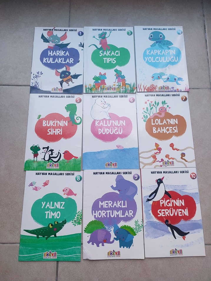Hayvan Masalları Serisi - 9 Kitap - Görsel 2
