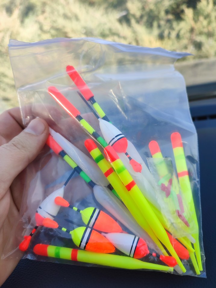 15 parça balıkçılık şamandırası, olta takımı aksesuarları - Görsel 2