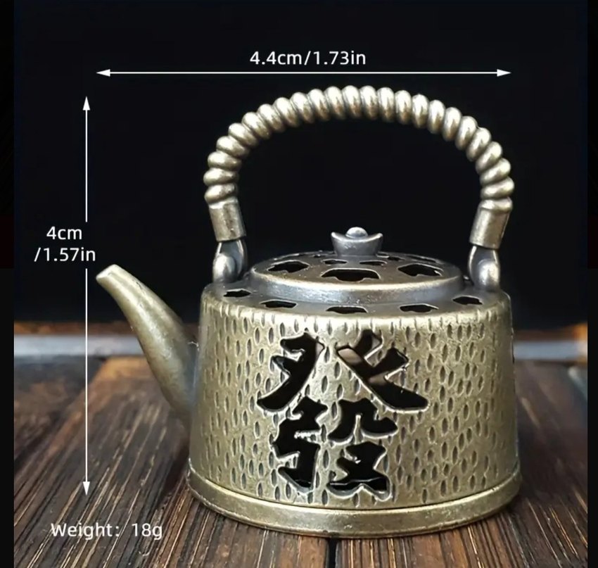 Mini zenginlik saksısı tütsülük - Görsel 5