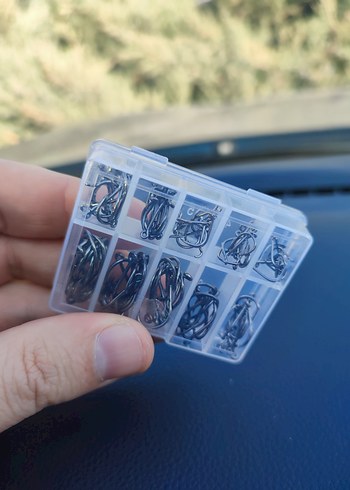 Balıkçı kanca seti, 100 adet - Görsel 2