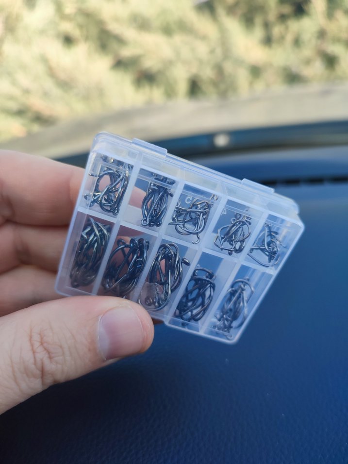 Balıkçı kanca seti, 100 adet - Görsel 2