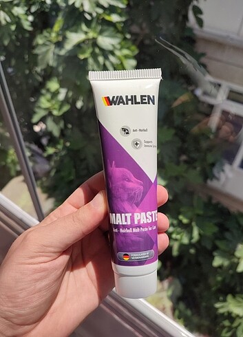 Wahlen malt paste kedi macunu 100ml 