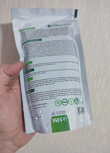 Active clean kedi kumu koku giderici 240 gr