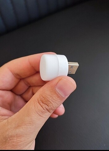 Mini Usb Led lamba beyaz renk 2 adet 