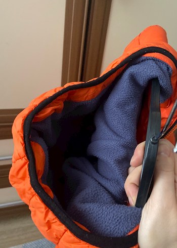 Turuncu Fermuarlı Erkek Çocuk Mont - Görsel 5