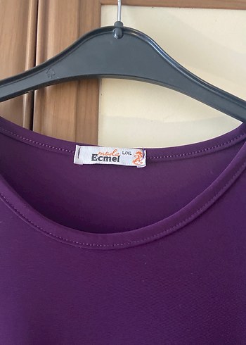 Mor Piliseli Uzun Kollu Kadın Elbise tesettür kapalı giyim - Görsel 8