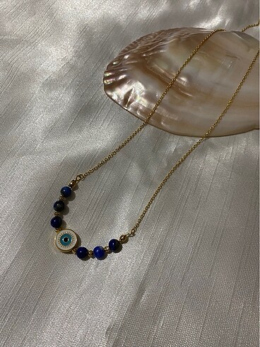 Tasarımcı Lapis Lazuli Kolye