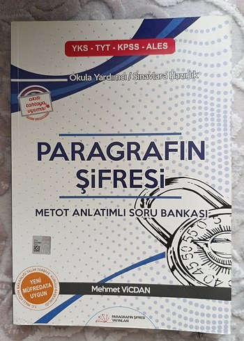 Paragrafın Şifresi Soru Bankası - Mehmet Vicdan