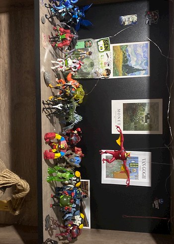 Ben10 lot(31 adet) 2 kutu Ben10 kartı