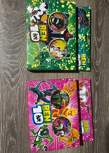 Ben10 lot(31 adet) 2 kutu Ben10 kartı
