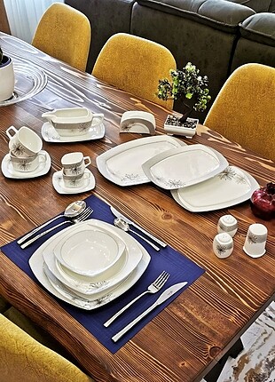  Beden Güral porselen 88 prç yemek takımı 