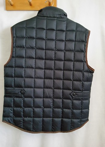 48 Beden kahverengi Renk Vakko Montecore Exclusive Şişme Mont Yelek