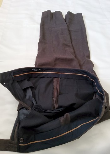 Voga italyan Kumaş Yün Pantolon Yeni 52 Beden - Görsel 6