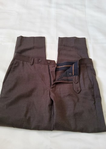 Voga italyan Kumaş Yün Pantolon Yeni 52 Beden - Görsel 5