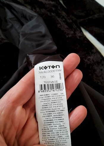 Kahverengi Kadife Uzun Kadın Trençkot S ve M uyumlu - Görsel 10