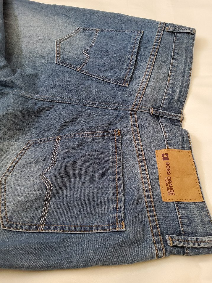 Boss Orange Erkek Kot Pantolon W36 52 Beden - Görsel 4