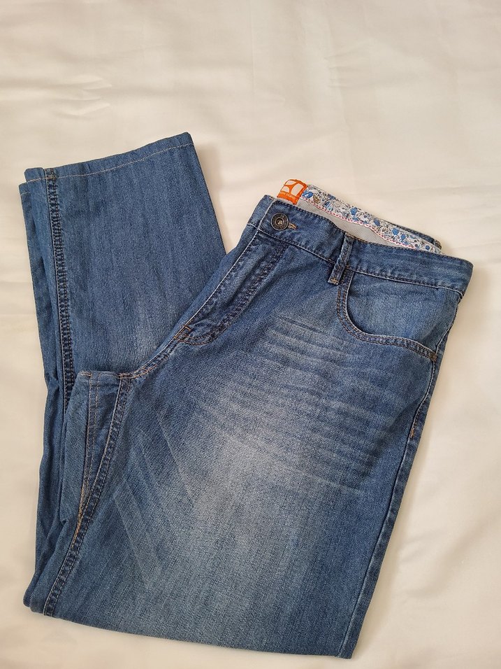 Boss Orange Erkek Kot Pantolon W36 52 Beden - Görsel 5