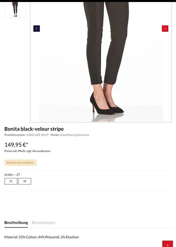 Kadife Şeritli Siyah  Pantolon - Görsel 4