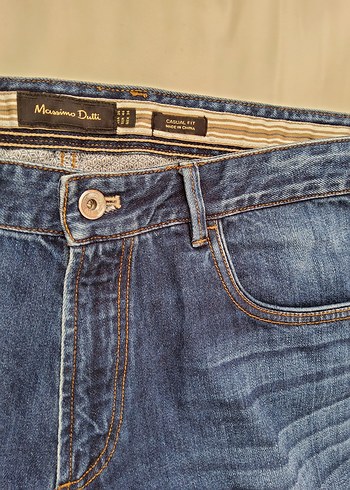 Massimo Dutti Kot Pantolon W 36 52 Beden - Görsel 2
