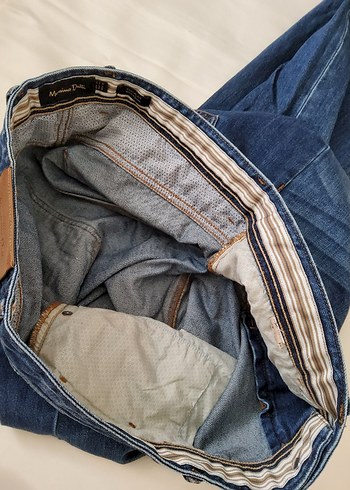 Massimo Dutti Kot Pantolon W 36 52 Beden - Görsel 7