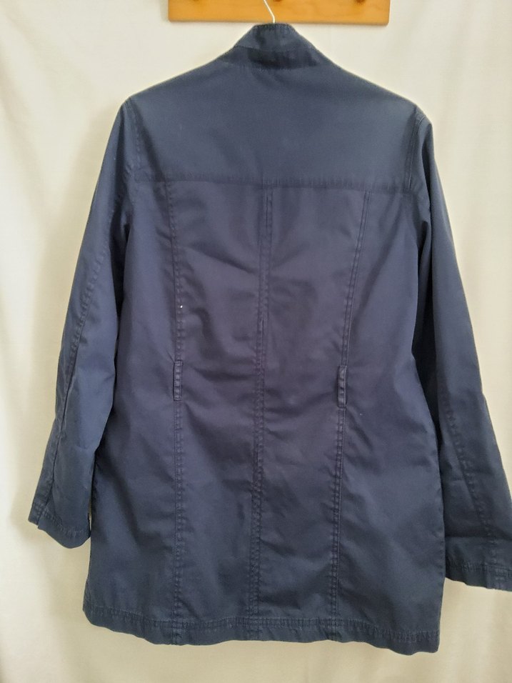 DeFacto Kadın Trençkot Lacivert M beden - Görsel 4