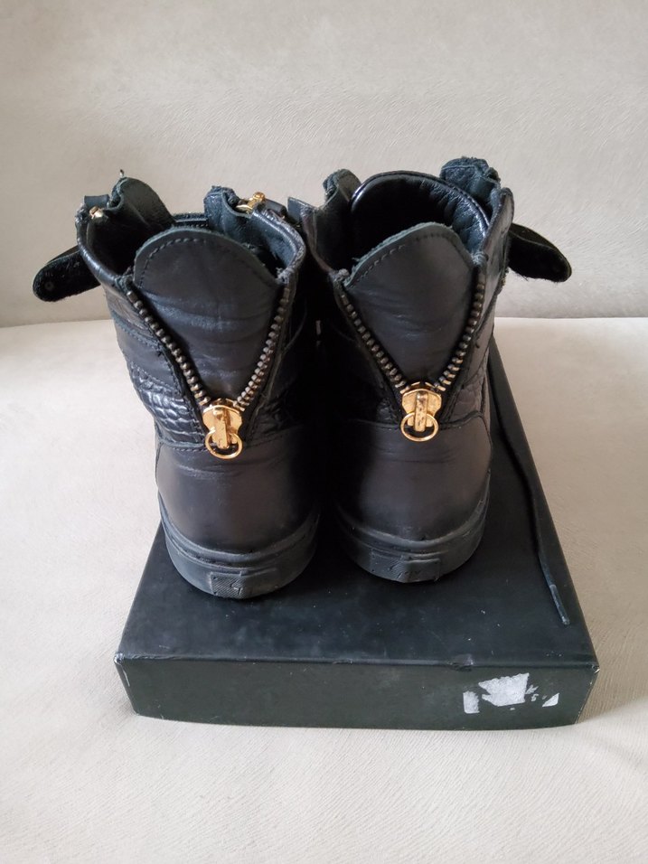 Kemal Tanca Erkek Deri Bot Made in Italy - Görsel 4