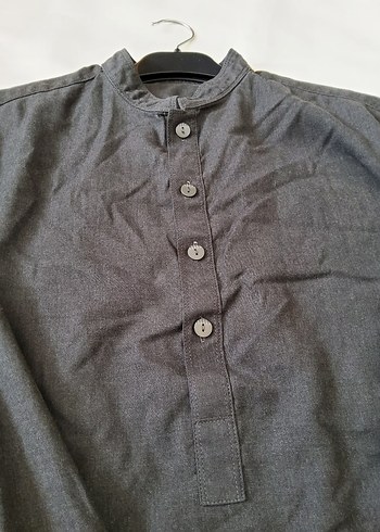 Erkek Hac-Umre Kıyafeti Gömlek Elbise - Görsel 4