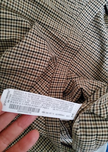 Zara Ekoseli Etek - Görsel 10