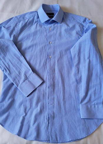 l Beden mavi Renk W. BUSİNESS CUSTOM FİT MAVİ GÖMLEK 41