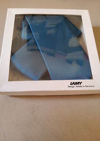 Vakko LAMY KOLEKSİYONLUK KRAVAT Mendil GERMANY