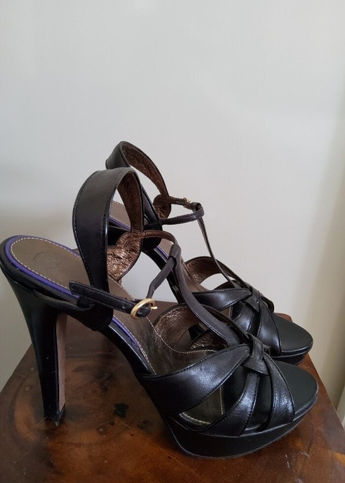 Navyboot İtalyan Deri TopukluAyakkabı 41 - Görsel 3