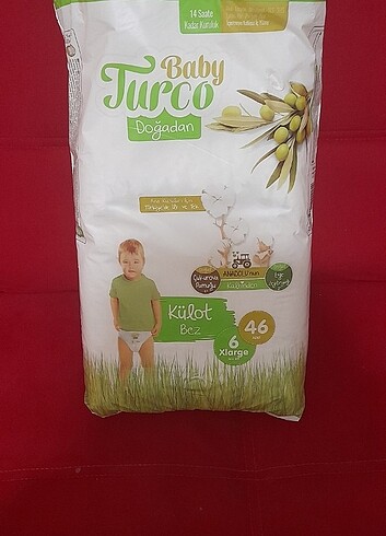 Baby turco külot bez 6 numara 