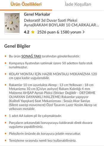 Beden altın Renk Pleksi Ayna 3D Duvar Saati Seti