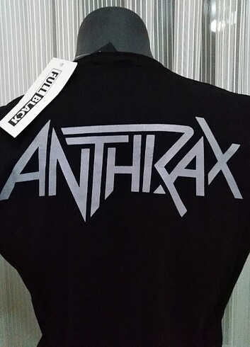 Diğer Anthrax tshirt orijinal baskılı
