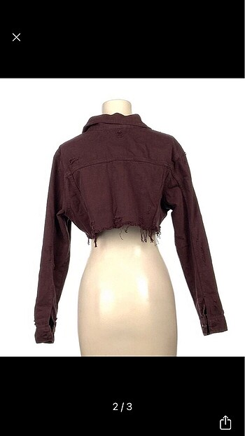 H&M H&M kısa kot ceket
