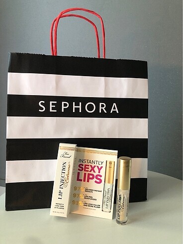 sephora dudak büyütücü sexy lips too faced