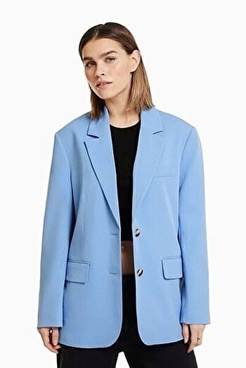 mavi blazer ceket