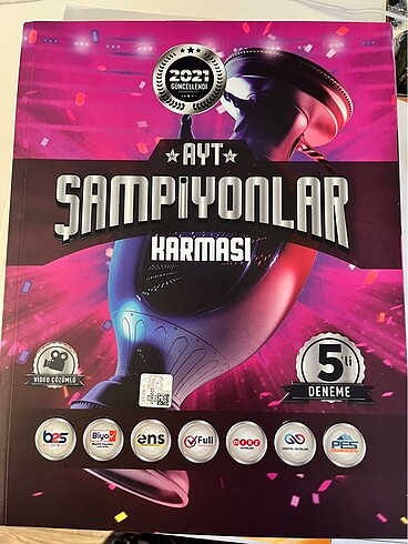 Şampiyonlar Karması AYT Deneme Seti