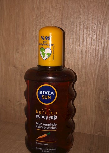Nivea Sun Karoten Güneş Yağı 200 ml - Görsel 3