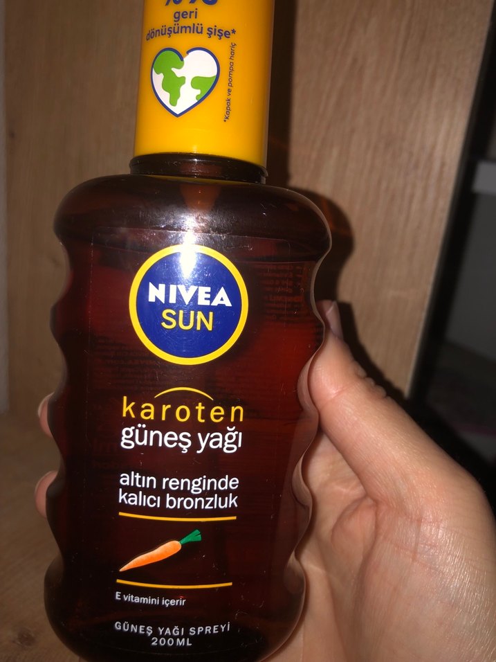 Nivea Sun Karoten Güneş Yağı 200 ml - Görsel 4