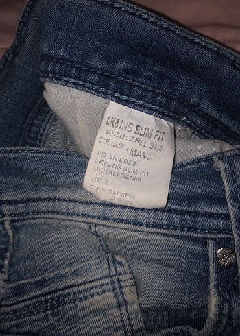 Kadın Denim Mini Şort - Görsel 3