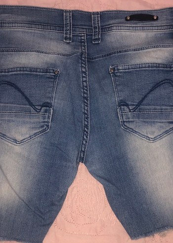 Kadın Denim Mini Şort - Görsel 2