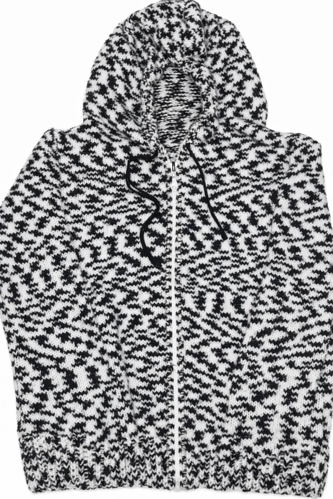 Kapüşonlu Örgü Hırka BEŞİKTAŞ - Görsel 3