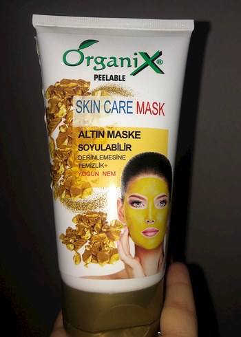Organix Altın Soyulabilir Yüz Maskesi 150ml - Görsel 3