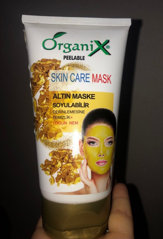 Organix Altın Soyulabilir Yüz Maskesi 150ml - Görsel 3