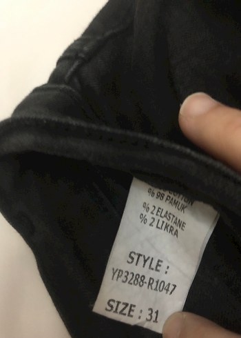 Siyah Kot Pantolon - Görsel 6