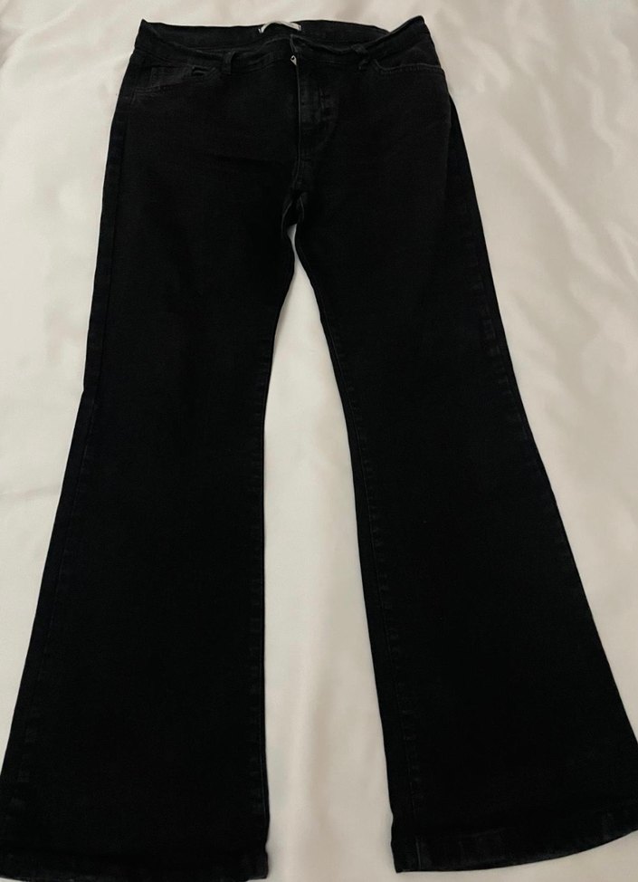 Siyah Kot Pantolon - Görsel 4