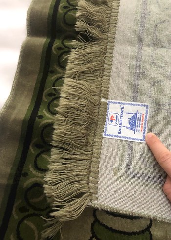 Koyu Haki Halı Seccade - Görsel 9