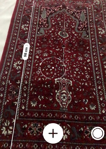 Bordo Nakışlı Halı Kilim Seccade - Görsel 9