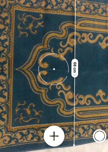 İşlemeli Koyu Turkuaz Halı Seccade - Görsel 8